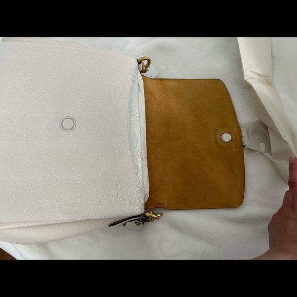 Coach May Shoulder Bag In Chalk Colour - Picture 10 of 16